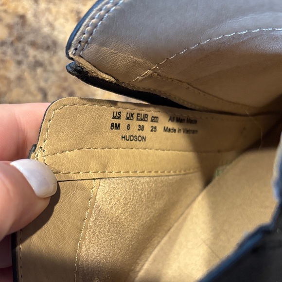 SOUL Naturalizer Black Wedge Ankle Boots - Picture 4 of 4